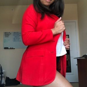 ♥️SOLD♥️ Fiery Red Coat